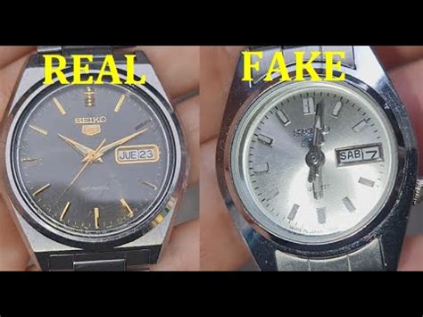 seiko fake watch|how to know if seiko watch is original.